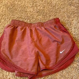 Red Nike Dri-Fit Shorts